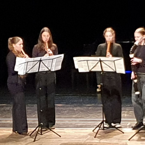 Blockflötenquartett im Heimathafen